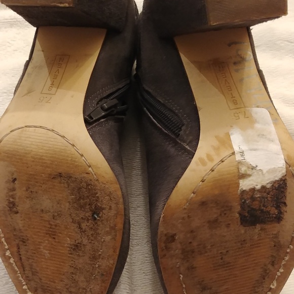 Steve Madden suede booties - Picture 7 of 8